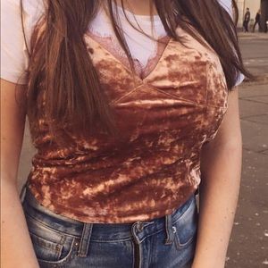 Velvet top